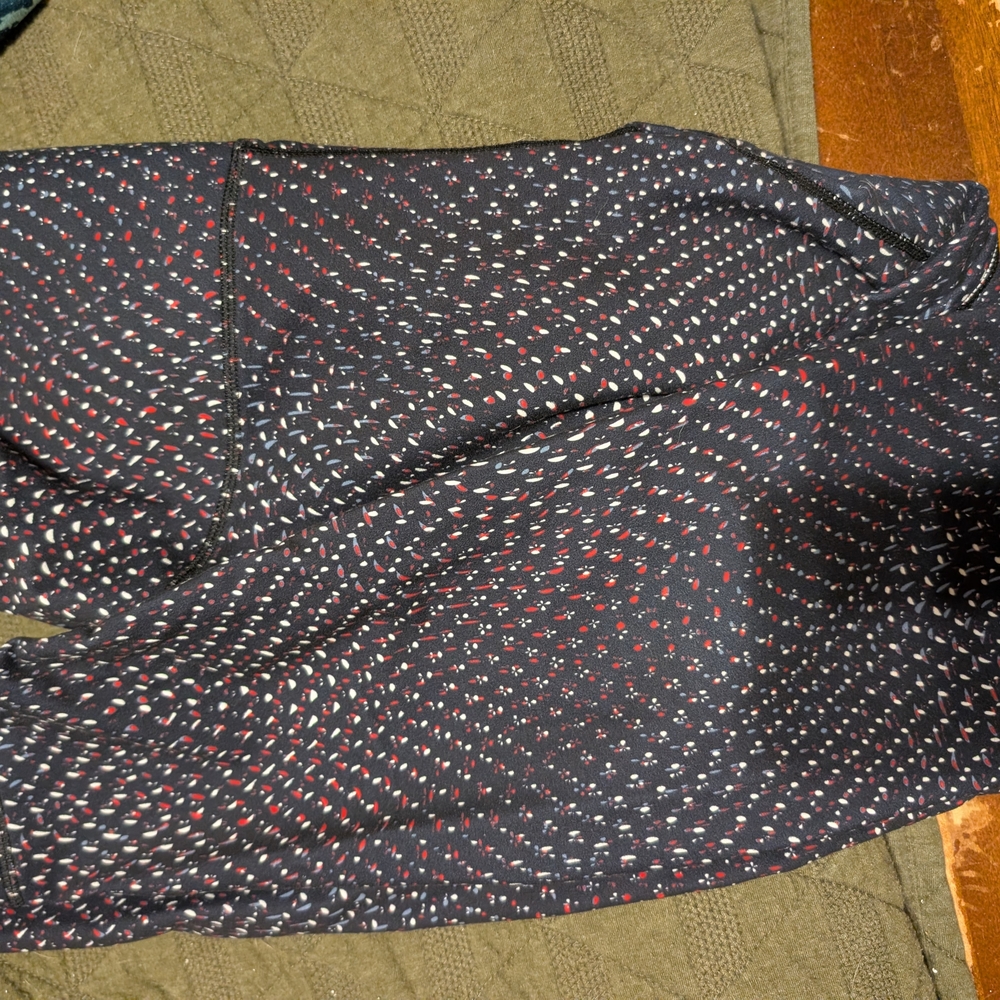 Spyder Black and Red Patterned Apparel